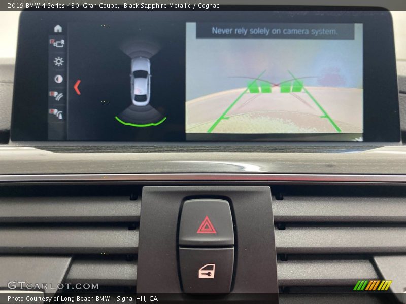 Black Sapphire Metallic / Cognac 2019 BMW 4 Series 430i Gran Coupe