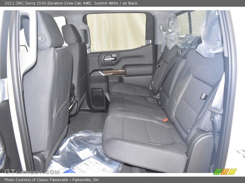 Summit White / Jet Black 2021 GMC Sierra 1500 Elevation Crew Cab 4WD