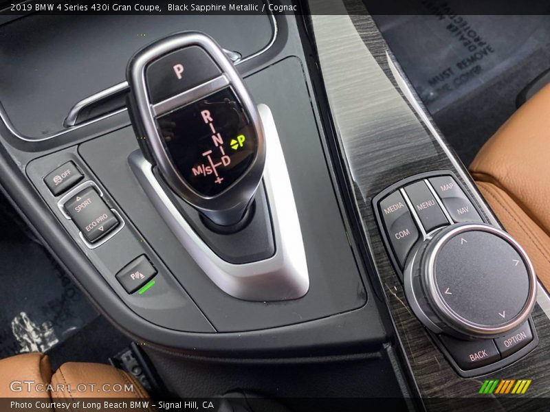Black Sapphire Metallic / Cognac 2019 BMW 4 Series 430i Gran Coupe