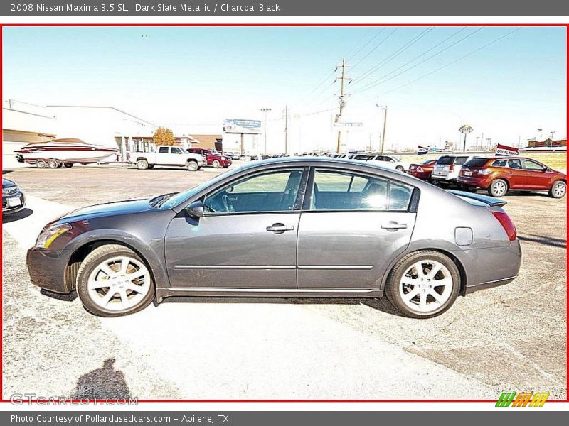 Dark Slate Metallic / Charcoal Black 2008 Nissan Maxima 3.5 SL