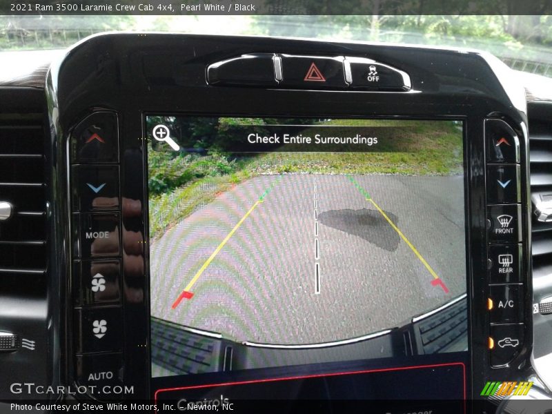 Pearl White / Black 2021 Ram 3500 Laramie Crew Cab 4x4