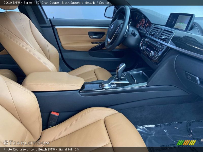 Black Sapphire Metallic / Cognac 2019 BMW 4 Series 430i Gran Coupe