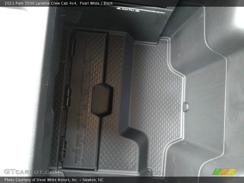Pearl White / Black 2021 Ram 3500 Laramie Crew Cab 4x4