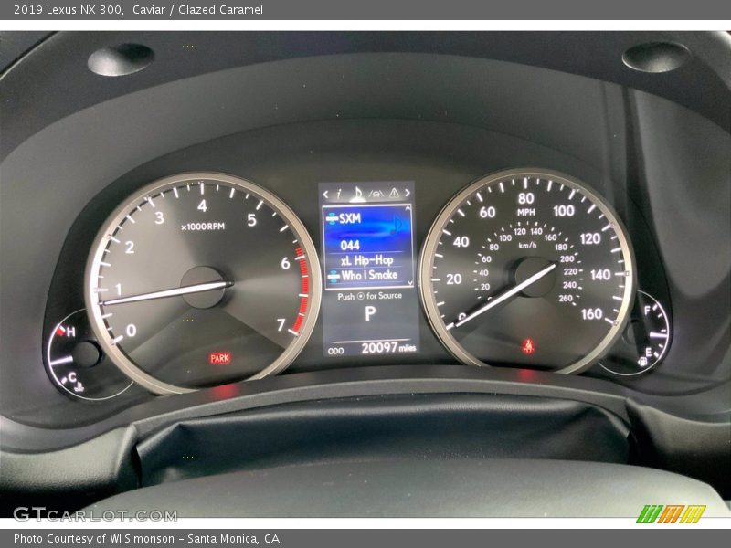  2019 NX 300 300 Gauges