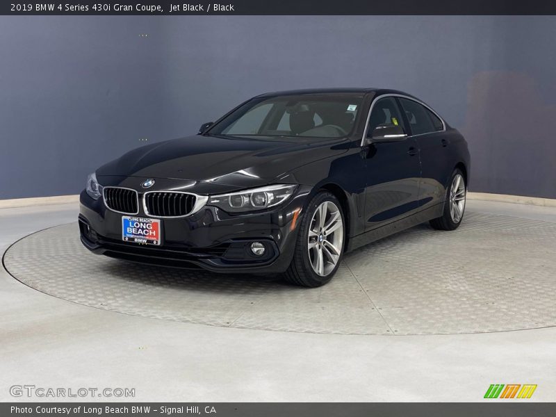 Jet Black / Black 2019 BMW 4 Series 430i Gran Coupe