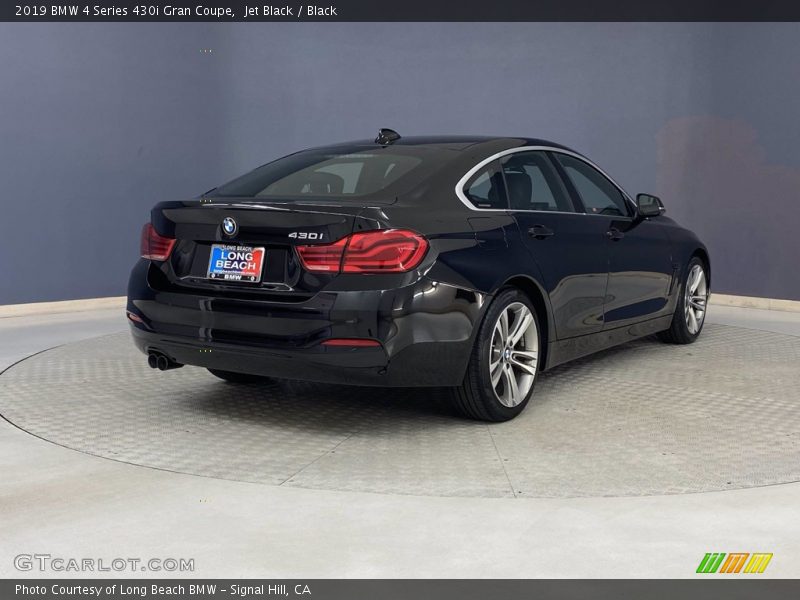 Jet Black / Black 2019 BMW 4 Series 430i Gran Coupe