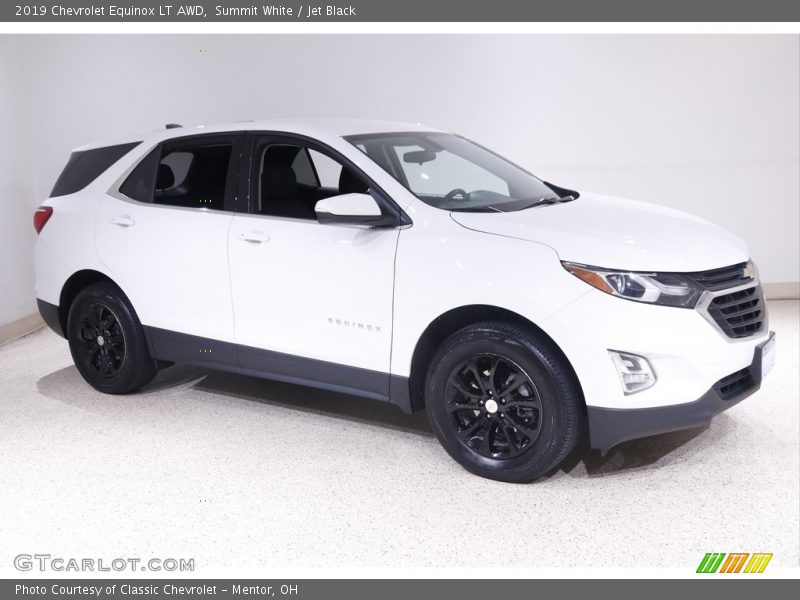 Summit White / Jet Black 2019 Chevrolet Equinox LT AWD