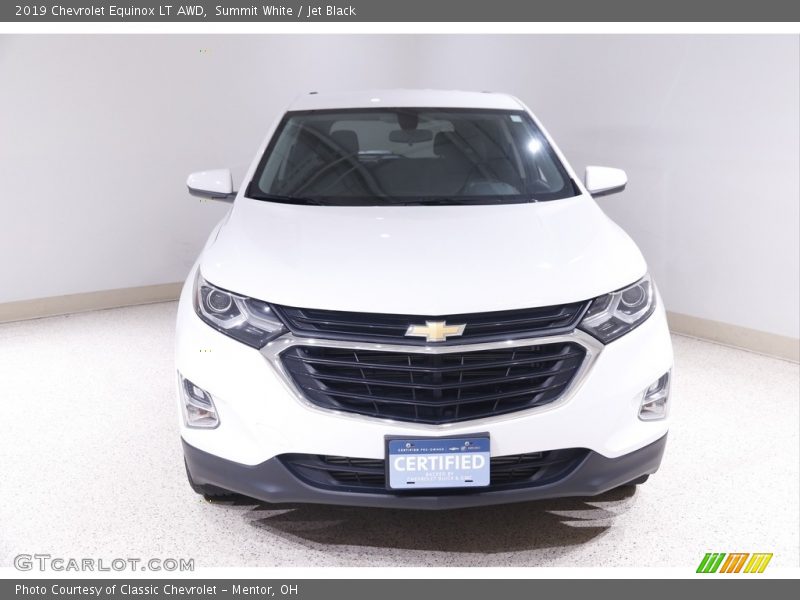 Summit White / Jet Black 2019 Chevrolet Equinox LT AWD