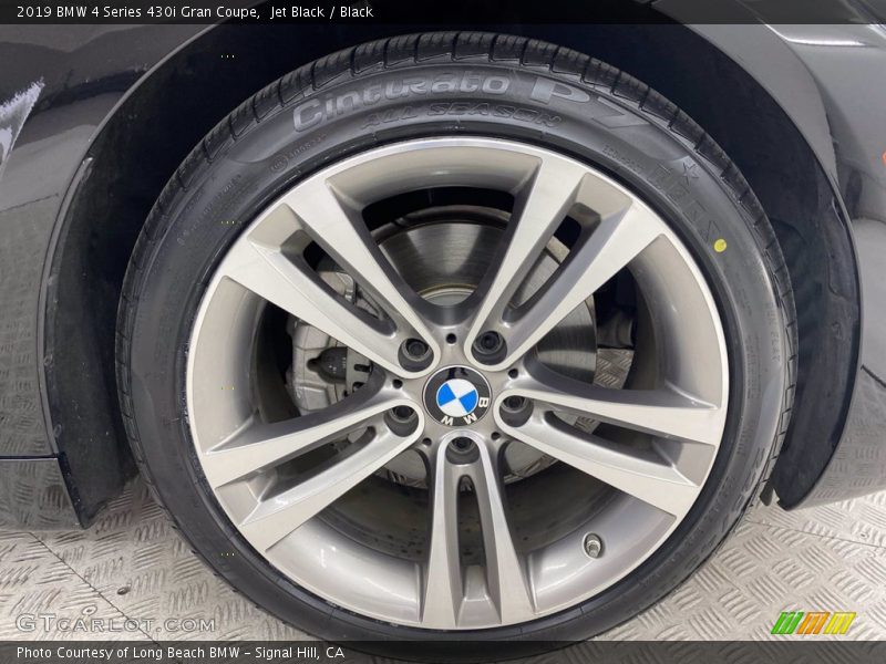 Jet Black / Black 2019 BMW 4 Series 430i Gran Coupe