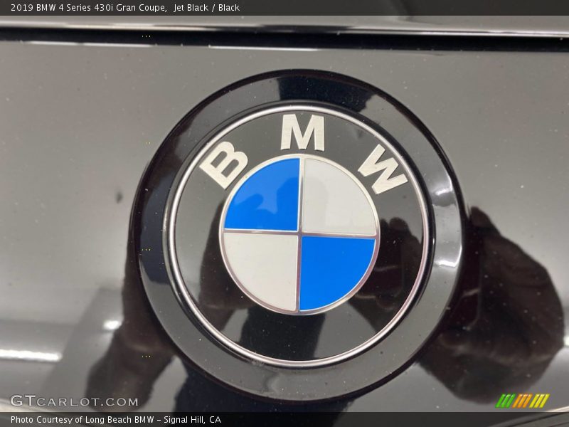 Jet Black / Black 2019 BMW 4 Series 430i Gran Coupe