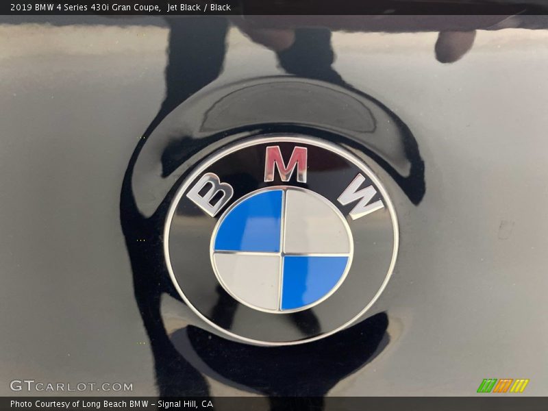 Jet Black / Black 2019 BMW 4 Series 430i Gran Coupe