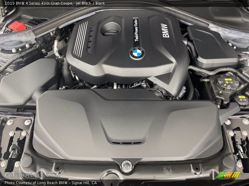 Jet Black / Black 2019 BMW 4 Series 430i Gran Coupe