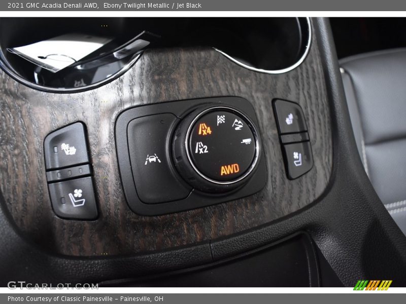 Ebony Twilight Metallic / Jet Black 2021 GMC Acadia Denali AWD