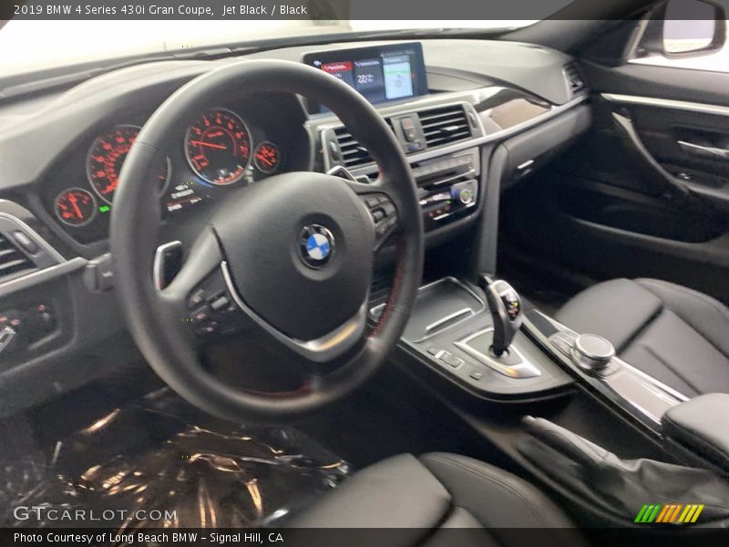 Jet Black / Black 2019 BMW 4 Series 430i Gran Coupe