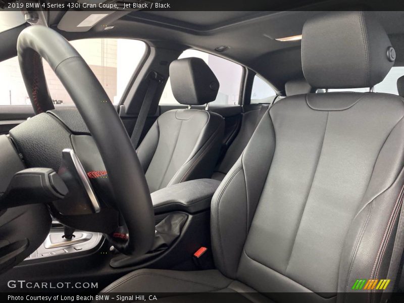 Jet Black / Black 2019 BMW 4 Series 430i Gran Coupe