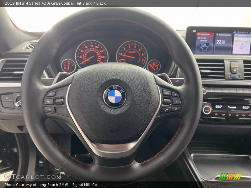 Jet Black / Black 2019 BMW 4 Series 430i Gran Coupe