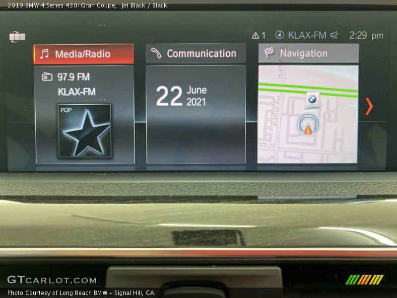 Jet Black / Black 2019 BMW 4 Series 430i Gran Coupe