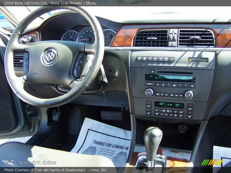 Stone Gray Metallic / Ebony 2009 Buick LaCrosse CXL
