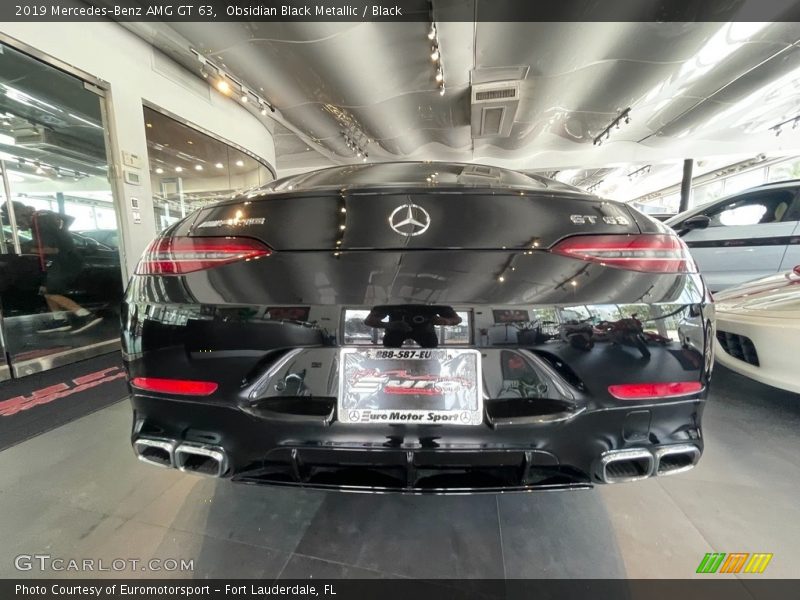 Obsidian Black Metallic / Black 2019 Mercedes-Benz AMG GT 63