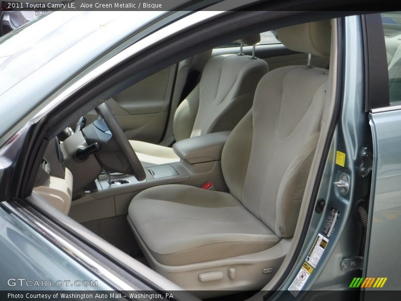 Aloe Green Metallic / Bisque 2011 Toyota Camry LE