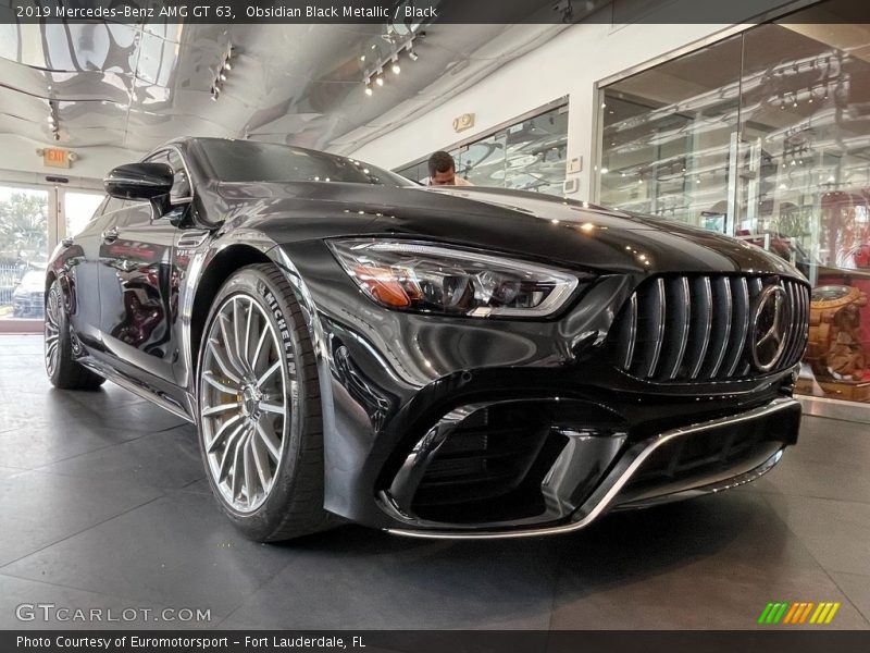 Obsidian Black Metallic / Black 2019 Mercedes-Benz AMG GT 63