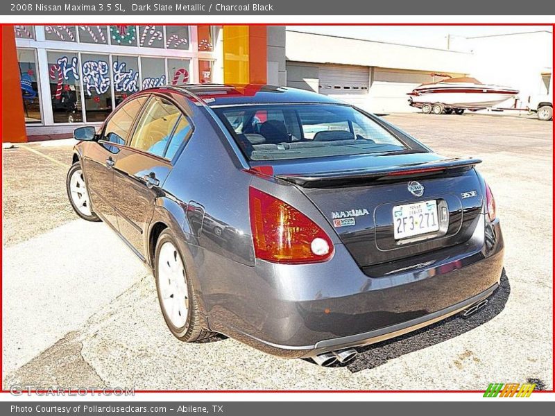 Dark Slate Metallic / Charcoal Black 2008 Nissan Maxima 3.5 SL