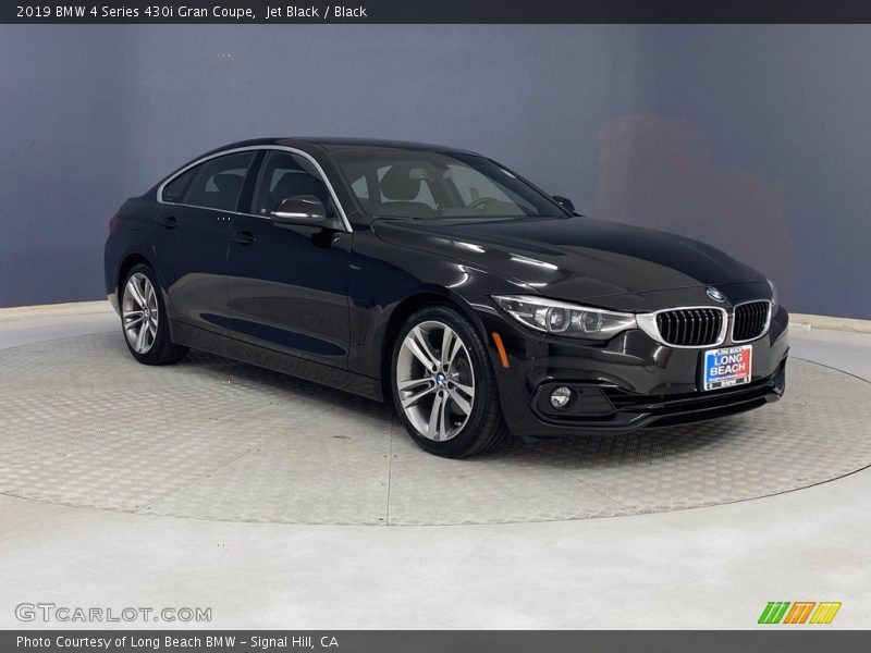 Jet Black / Black 2019 BMW 4 Series 430i Gran Coupe