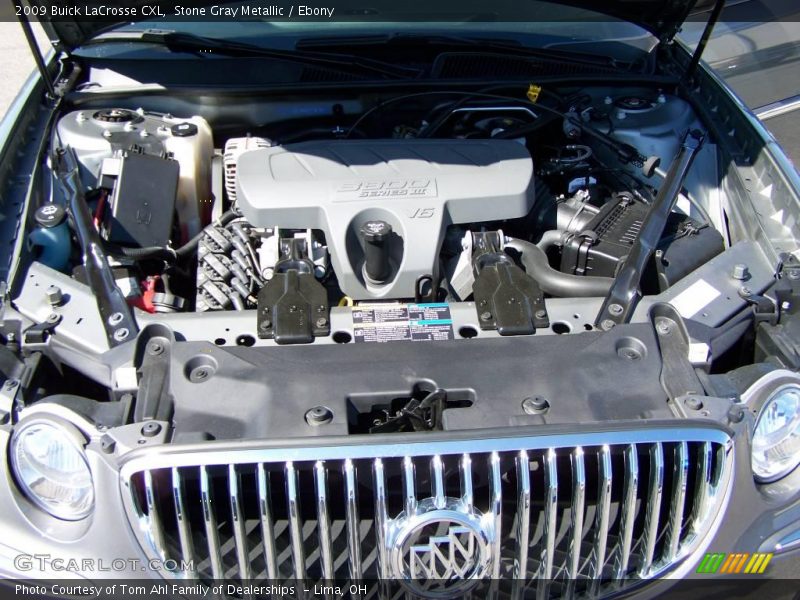 Stone Gray Metallic / Ebony 2009 Buick LaCrosse CXL