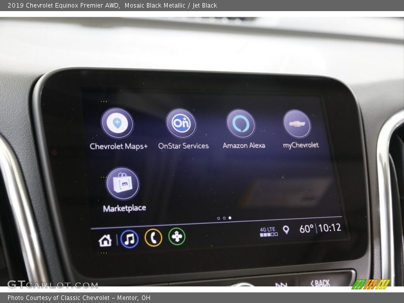 Mosaic Black Metallic / Jet Black 2019 Chevrolet Equinox Premier AWD