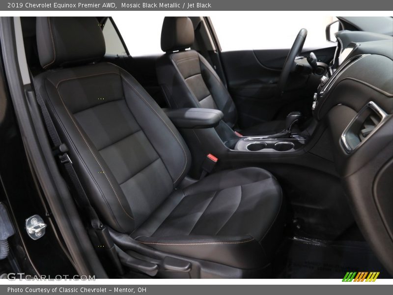 Mosaic Black Metallic / Jet Black 2019 Chevrolet Equinox Premier AWD