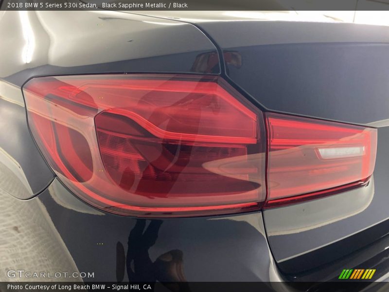 Black Sapphire Metallic / Black 2018 BMW 5 Series 530i Sedan