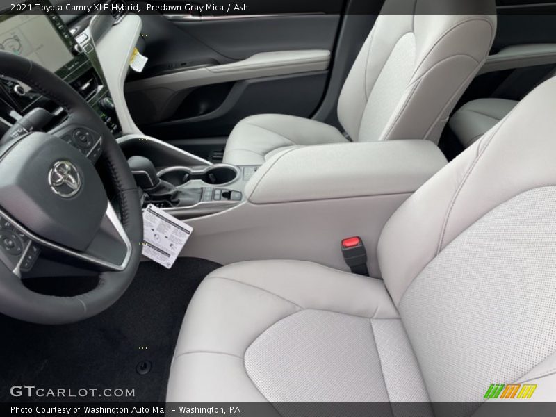 Predawn Gray Mica / Ash 2021 Toyota Camry XLE Hybrid