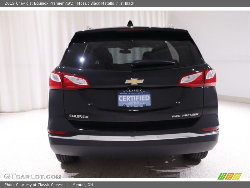 Mosaic Black Metallic / Jet Black 2019 Chevrolet Equinox Premier AWD