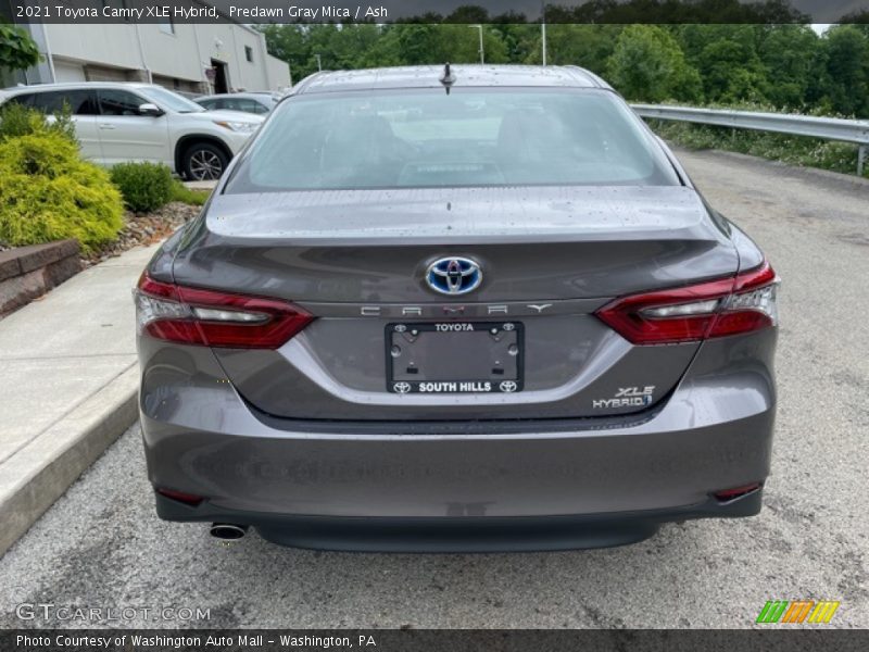 Predawn Gray Mica / Ash 2021 Toyota Camry XLE Hybrid