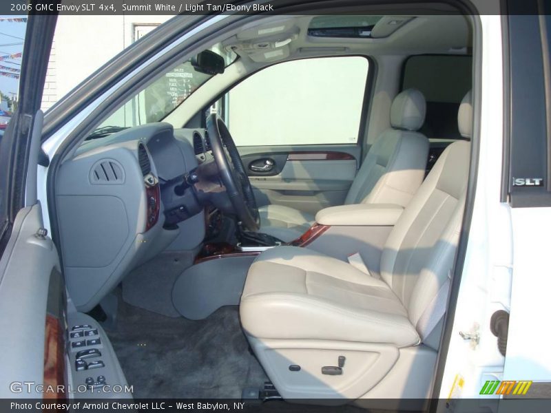 Summit White / Light Tan/Ebony Black 2006 GMC Envoy SLT 4x4