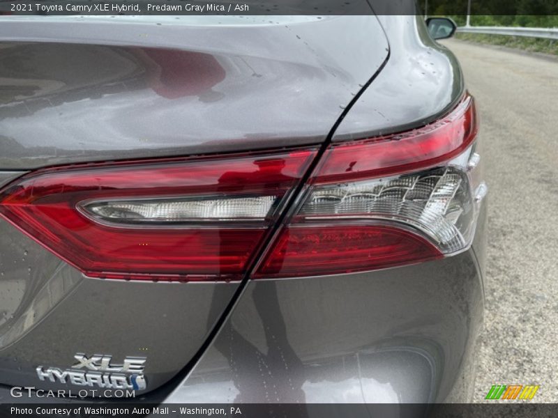 Predawn Gray Mica / Ash 2021 Toyota Camry XLE Hybrid