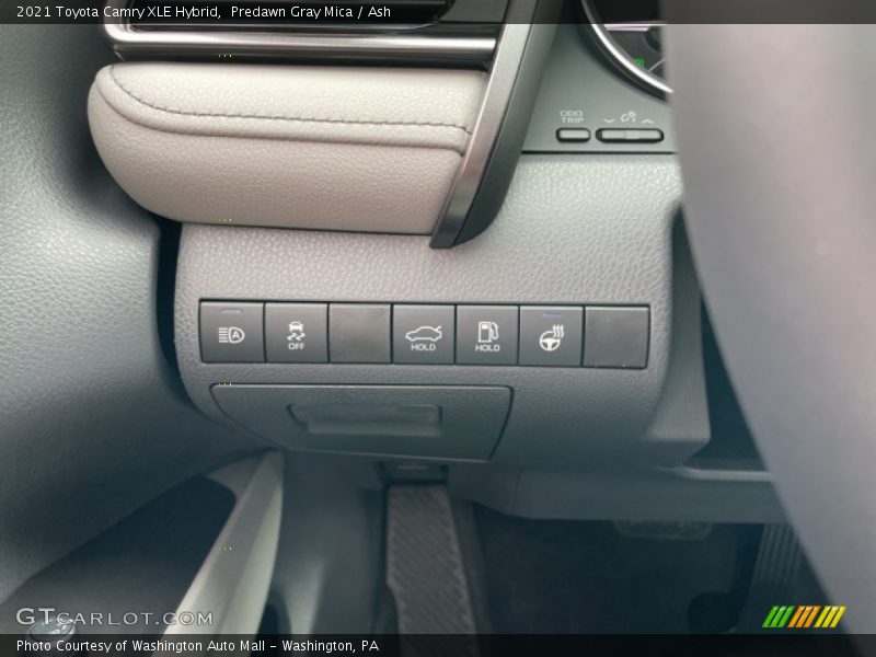 Predawn Gray Mica / Ash 2021 Toyota Camry XLE Hybrid