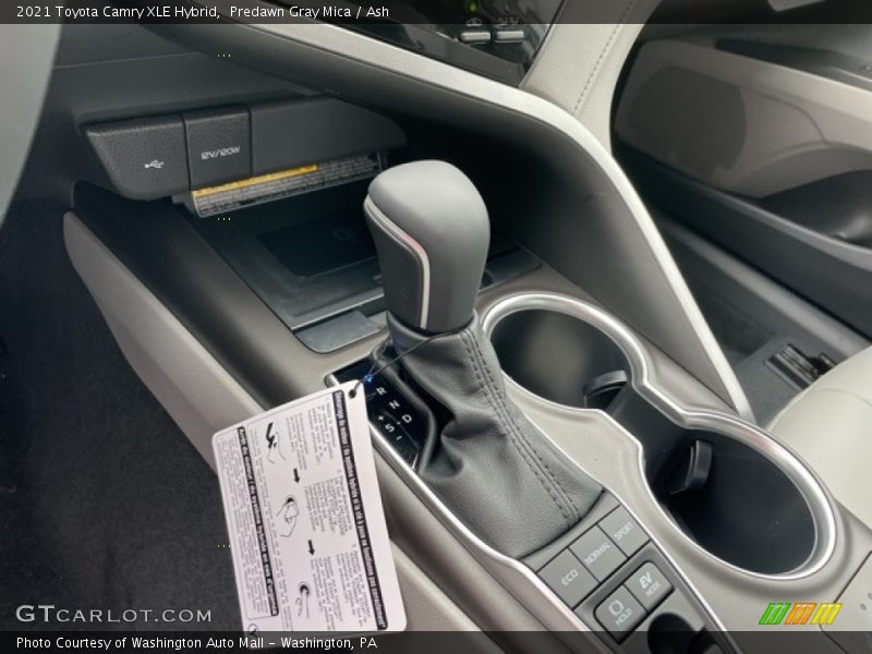 Predawn Gray Mica / Ash 2021 Toyota Camry XLE Hybrid