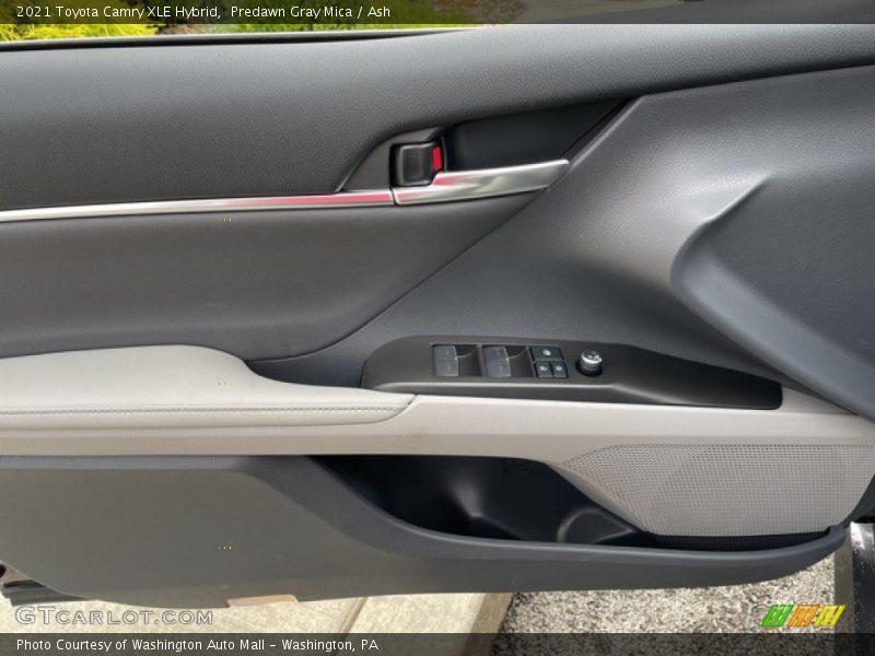 Predawn Gray Mica / Ash 2021 Toyota Camry XLE Hybrid