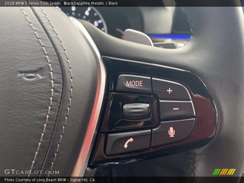 Black Sapphire Metallic / Black 2018 BMW 5 Series 530i Sedan