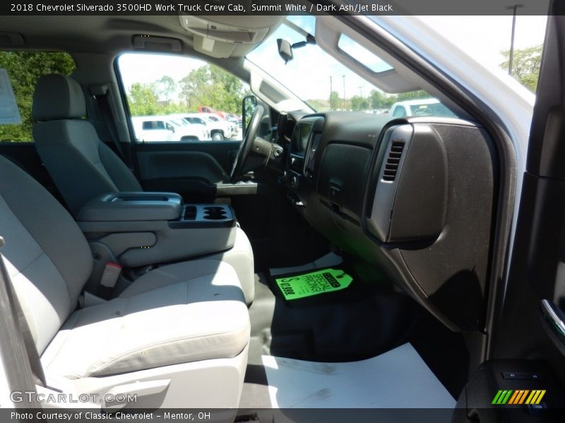 Summit White / Dark Ash/Jet Black 2018 Chevrolet Silverado 3500HD Work Truck Crew Cab
