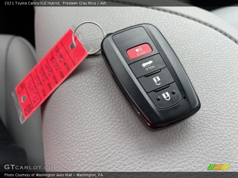 Predawn Gray Mica / Ash 2021 Toyota Camry XLE Hybrid