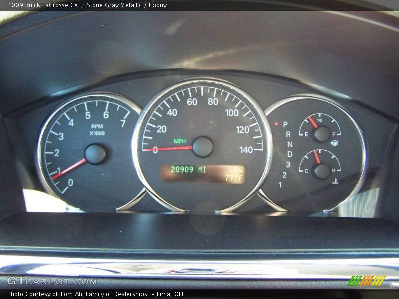 Stone Gray Metallic / Ebony 2009 Buick LaCrosse CXL