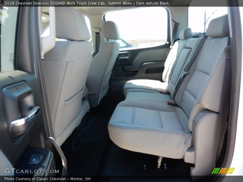 Summit White / Dark Ash/Jet Black 2018 Chevrolet Silverado 3500HD Work Truck Crew Cab