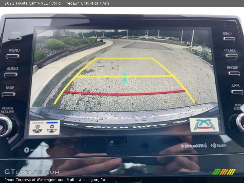 Predawn Gray Mica / Ash 2021 Toyota Camry XLE Hybrid