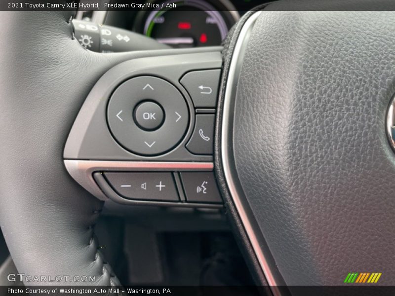 Predawn Gray Mica / Ash 2021 Toyota Camry XLE Hybrid