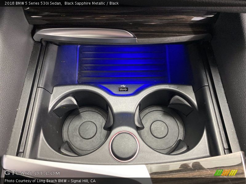 Black Sapphire Metallic / Black 2018 BMW 5 Series 530i Sedan