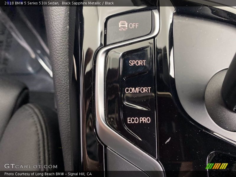 Black Sapphire Metallic / Black 2018 BMW 5 Series 530i Sedan