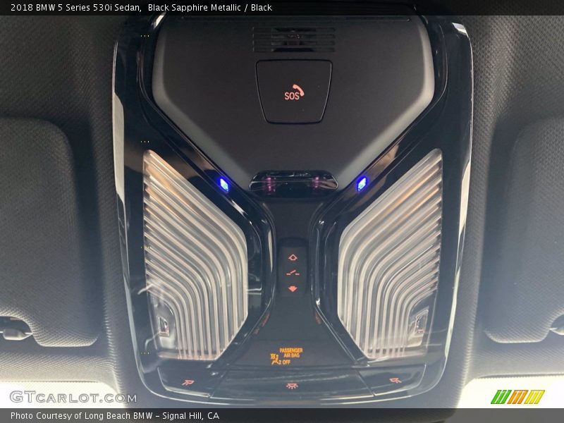 Black Sapphire Metallic / Black 2018 BMW 5 Series 530i Sedan