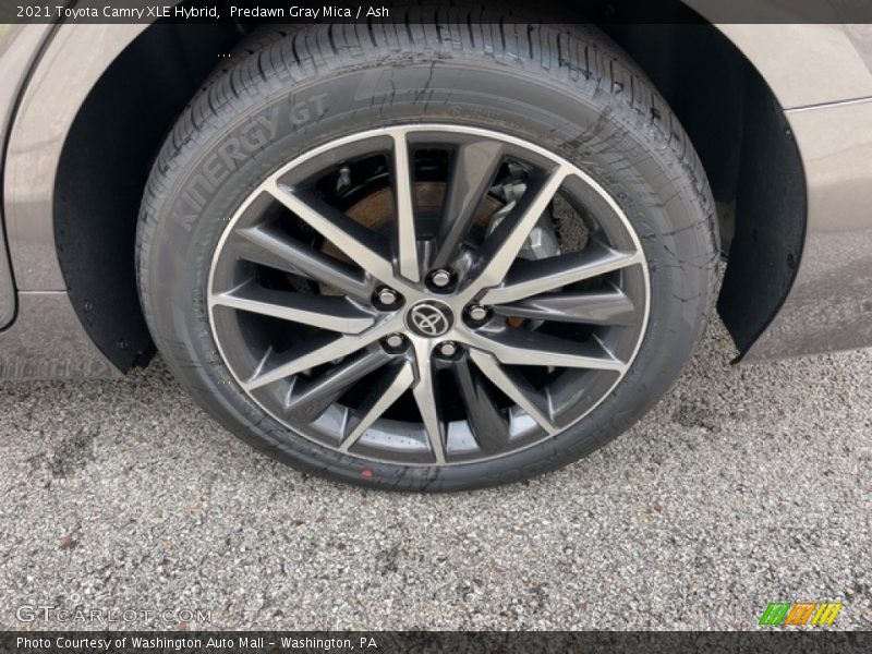 Predawn Gray Mica / Ash 2021 Toyota Camry XLE Hybrid